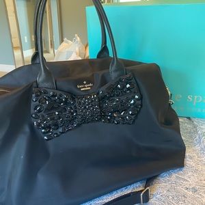 Kate Spade nylon overnight weekend bag